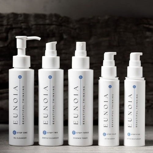 Eunoia Probiotic Ceramide Skincare. Complete 5 Step Skincare Routine.